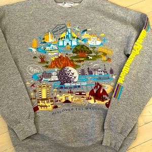 Walt Disney World parks sweatshirt small